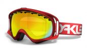 OAKLEY SKIBRILLE CROWBAR 7005 Matte Red - Fire Iridium