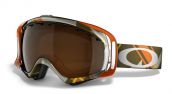OAKLEY SKIBRILLE CROWBAR 7005 Olivorange Plaid - Blk Iridium