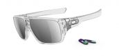 OAKLEY DISPATCH 9090-05 Polished Clear - Chrome Iridium
