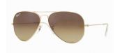 RAY-BAN SONNENBRILLE AVIATOR TITANIUM RB 8041 001/M2