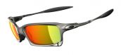 OAKLEY X-SQUARED 6011-04  Plasma - Fire Iridium Polarized