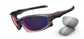 OAKLEY SPLIT JACKET 9099-06 Grey - Positive Red Iridium Polarize
