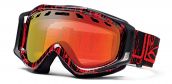 SKIBRILLE SMITH OPTICS STANCE REG BLACK RED RISE & FALL  GOGGLE