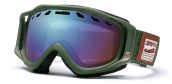 SKIBRILLE SMITH OPTICS STANCE REG HERITAGE GREEN *EVO* GOGGLE