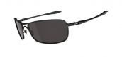 OAKLEY CROSSHAIR 2.0 4044-04 Matte Black - Warm Grey