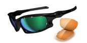 OAKLEY SPLIT JACKET 9099-14 Black - Jade Iridium, Persimmon