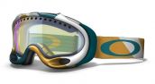 OAKLEY SKIBRILLE A-FRAME 7001 White/Blue/Gold - High Intensity Y