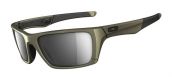 OAKLEY JURY 4045-05 Distressed Silver - Black Iridium Polarized
