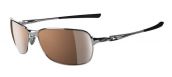 OAKLEY C-WIRE 4046-06 Polished Chrome - Vr28 Black Iridium