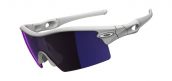 OAKLEY RADAR XL STRAIGHT 9110 Matte White - Blue Iridium