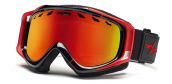 SKIBRILLE SMITH OPTICS STANCE REG BLACK/RED TRUETYPE GOGGLE