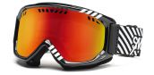 SKIBRILLE SMITH OPTICS SCOPE BLACK/WHITE COMMODORE GOGGLE