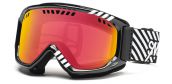 SKIBRILLE SMITH OPTICS SCOPE BLACK/WHITE COMMODORE GOGGLE
