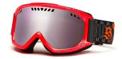SKIBRILLE SMITH OPTICS SCOPE BLACK/BLAZE SAFETY GOGGLE