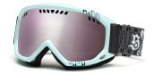 SKIBRILLE SMITH OPTICS SCOPE BLACK/MINT SAFETY GOGGLE