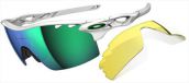 OAKLEY RADARLOCK PATH OO 9181-05 White - Jade Iridium & Yellow